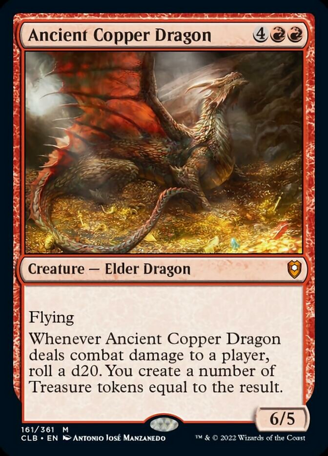 Ancient Copper Dragon [Commander Legends: Battle for Baldur's Gate] | Exor Games Summserside