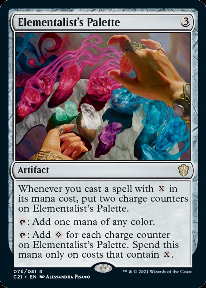 Elementalist's Palette [Commander 2021] | Exor Games Summserside