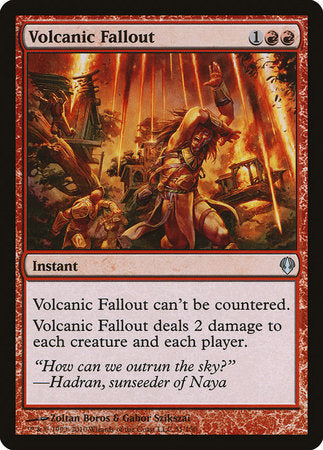 Volcanic Fallout [Archenemy] | Exor Games Summserside