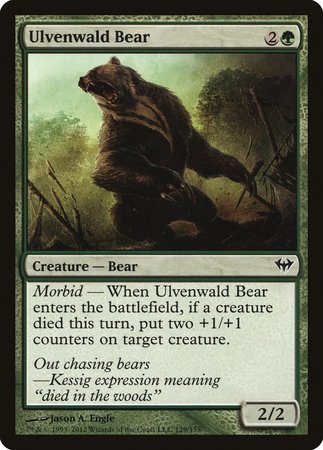 Ulvenwald Bear [Dark Ascension] | Exor Games Summserside