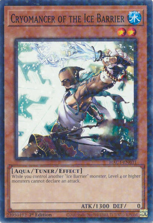 Cryomancer of the Ice Barrier (Duel Terminal) [HAC1-EN031] Common | Exor Games Summserside