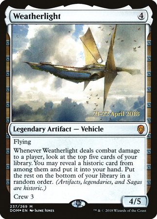 Weatherlight [Dominaria Promos] | Exor Games Summserside