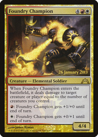 Foundry Champion [Gatecrash Promos] | Exor Games Summserside