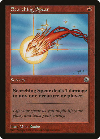 Scorching Spear [Portal] | Exor Games Summserside