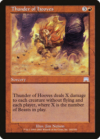 Thunder of Hooves [Onslaught] | Exor Games Summserside