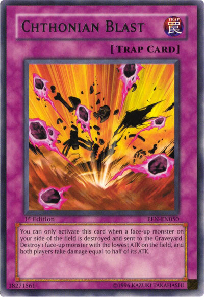 Chthonian Blast [EEN-EN050] Rare | Exor Games Summserside