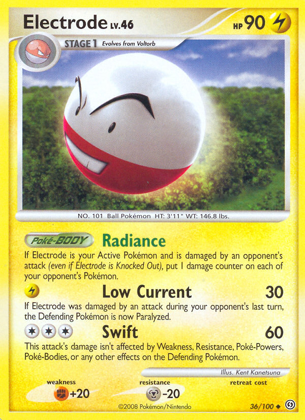 Electrode (36/100) [Diamond & Pearl: Stormfront] | Exor Games Summserside