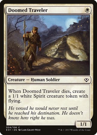 Doomed Traveler [Archenemy: Nicol Bolas] | Exor Games Summserside