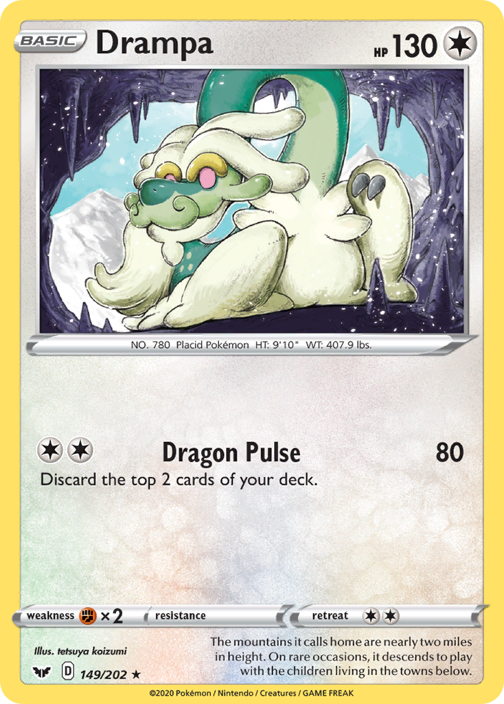 Drampa (149/202) [Sword & Shield: Base Set] | Exor Games Summserside