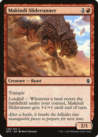 Makindi Sliderunner [Battle for Zendikar] | Exor Games Summserside