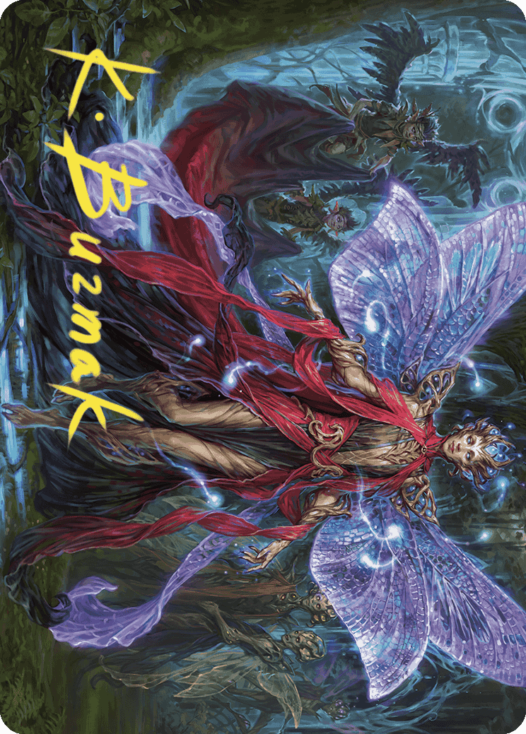 Tegwyll, Duke of Splendor Art Card (Gold-Stamped Signature) [Wilds of Eldraine Art Series] | Exor Games Summserside