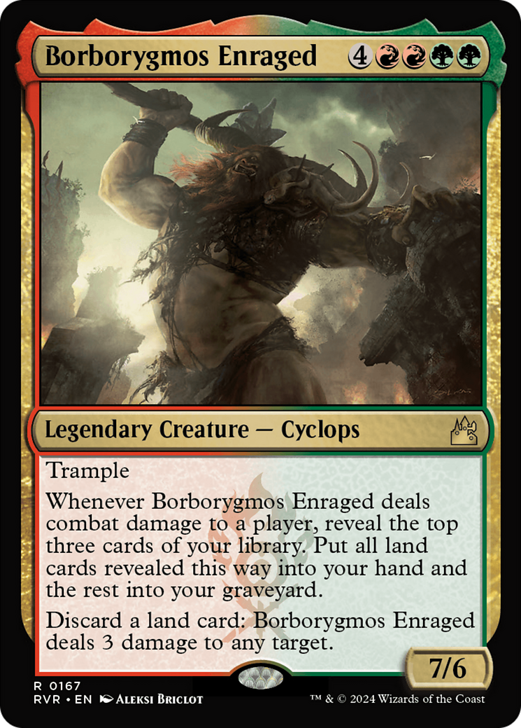 Borborygmos Enraged [Ravnica Remastered] | Exor Games Summserside