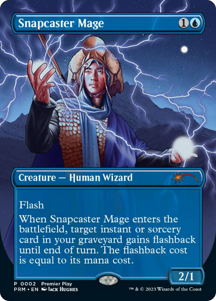 Snapcaster Mage (Borderless Alternate Art) [Regional Championship Qualifiers 2023] | Exor Games Summserside
