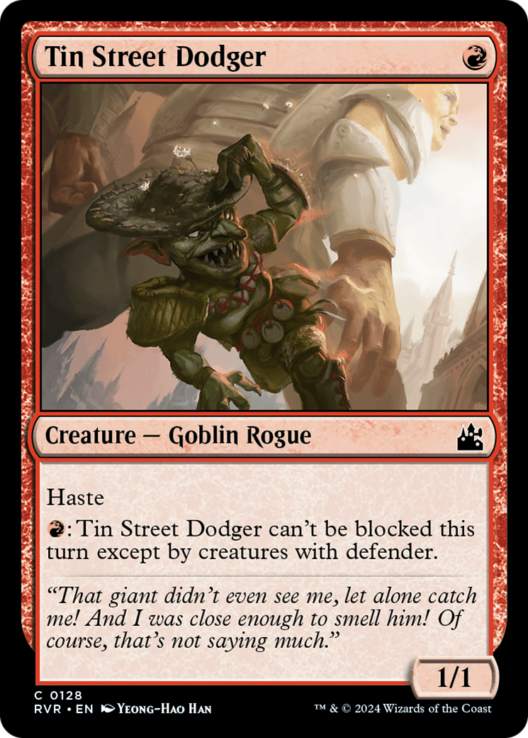 Tin Street Dodger [Ravnica Remastered] | Exor Games Summserside