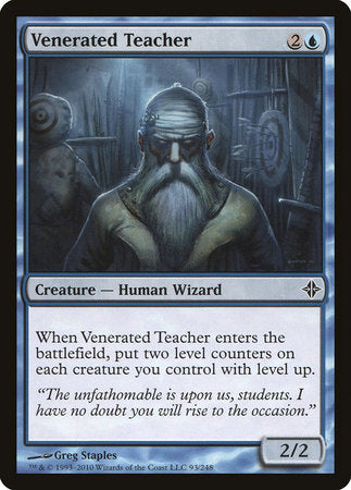 Venerated Teacher [Rise of the Eldrazi] | Exor Games Summserside