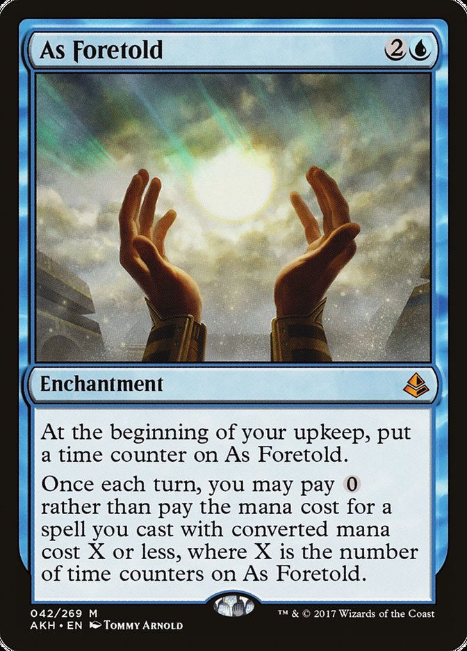 As Foretold [Amonkhet] | Exor Games Summserside