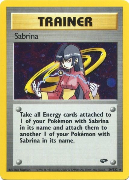 Sabrina (20/132) [Gym Challenge Unlimited] | Exor Games Summserside