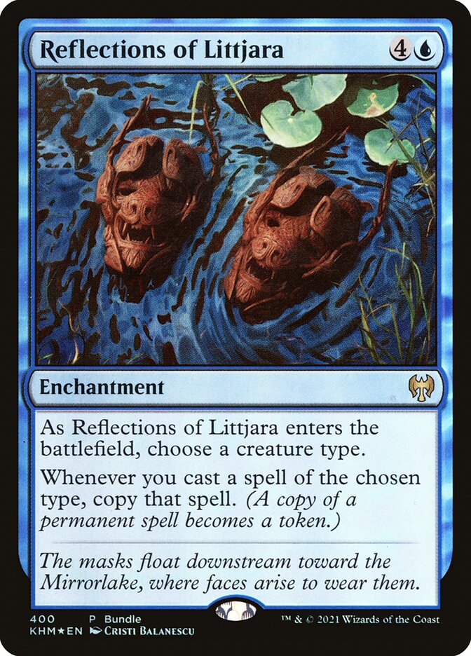 Reflections of Littjara (KHM Bundle) [Kaldheim] | Exor Games Summserside