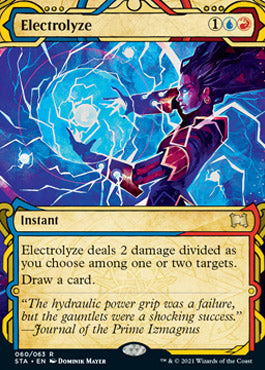 Electrolyze (Etched Foil) [Strixhaven Mystical Archive] | Exor Games Summserside