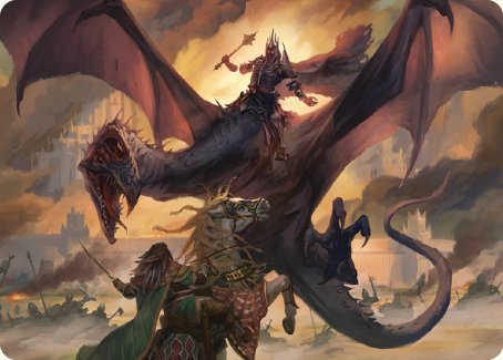 Witch-king, Bringer of Ruin Art Card [The Lord of the Rings: Tales of Middle-earth Art Series] | Exor Games Summserside