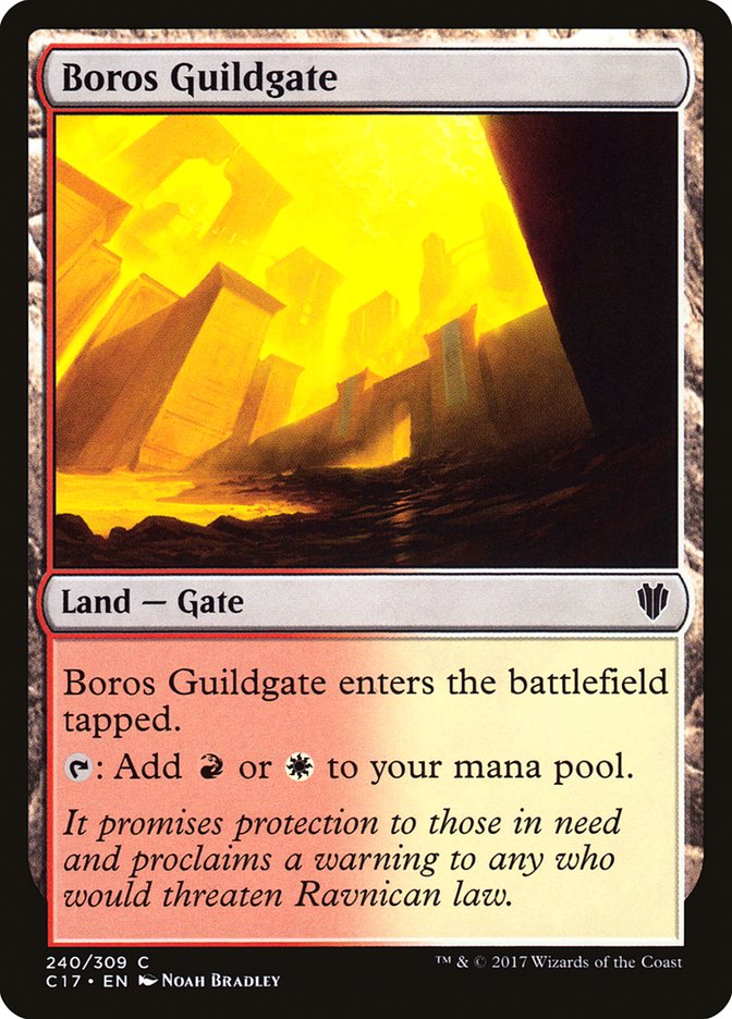 Boros Guildgate [Commander 2017] | Exor Games Summserside