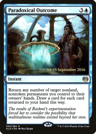 Paradoxical Outcome [Kaladesh Promos] | Exor Games Summserside