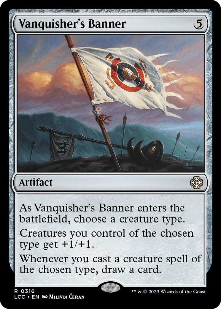 Vanquisher's Banner [The Lost Caverns of Ixalan Commander] | Exor Games Summserside