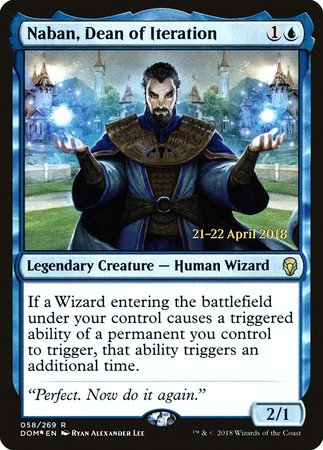 Naban, Dean of Iteration [Dominaria Promos] | Exor Games Summserside