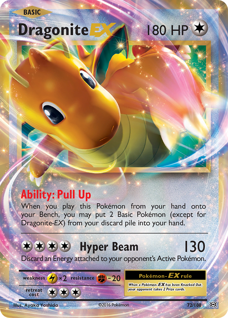 Dragonite EX (72/108) [XY: Evolutions] | Exor Games Summserside