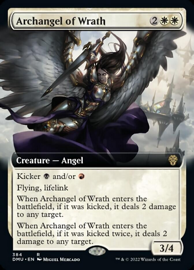 Archangel of Wrath (Extended Art) [Dominaria United] | Exor Games Summserside