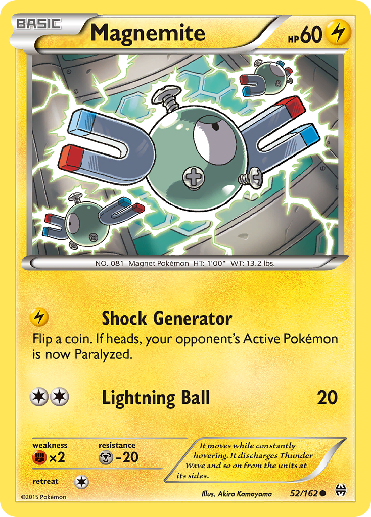 Magnemite (52/162) [XY: BREAKthrough] | Exor Games Summserside