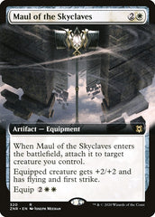 Maul of the Skyclaves (Extended Art) [Zendikar Rising] | Exor Games Summserside