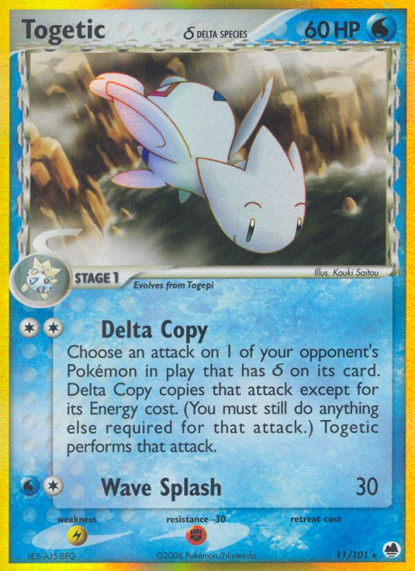 Togetic (11/101) (Delta Species) [EX: Dragon Frontiers] | Exor Games Summserside