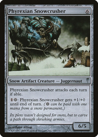Phyrexian Snowcrusher [Coldsnap] | Exor Games Summserside