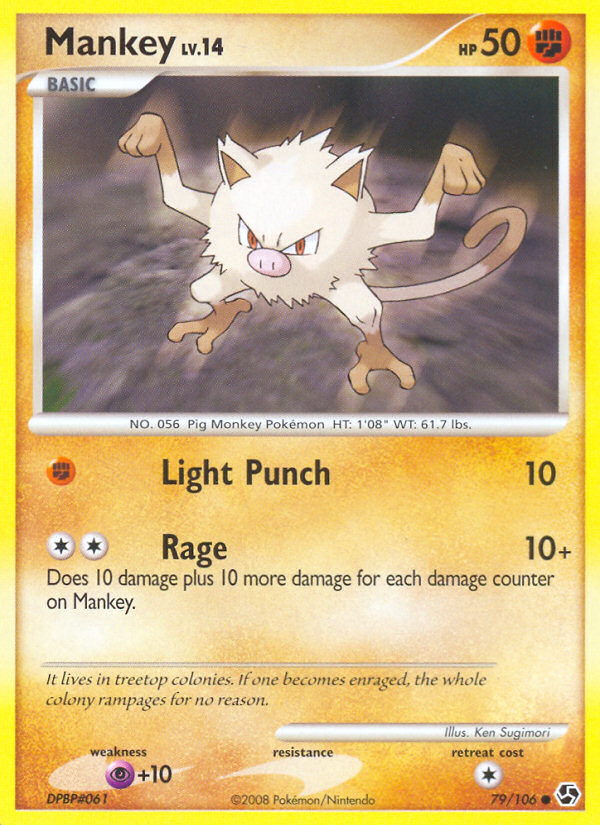 Mankey (79/106) [Diamond & Pearl: Great Encounters] | Exor Games Summserside