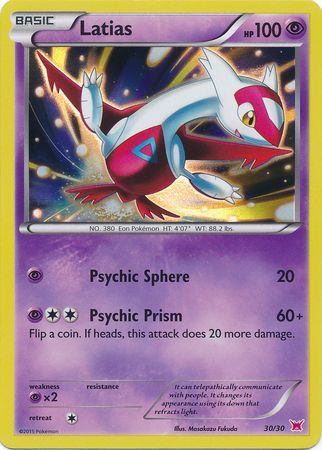 Latias (30/30) [XY: Trainer Kit 2 - Latias] | Exor Games Summserside