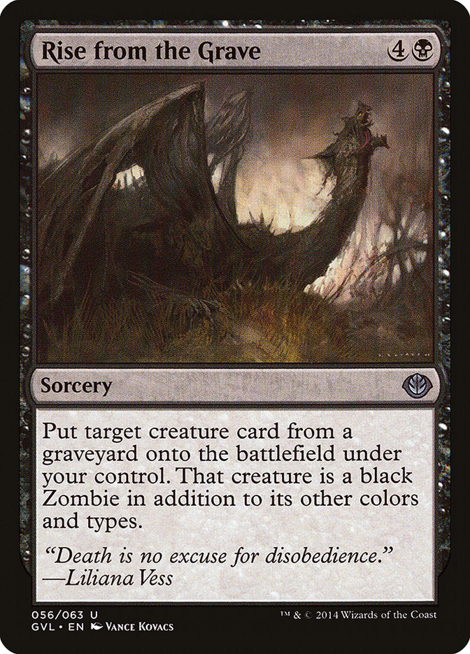 Rise from the Grave (Garruk vs. Liliana) [Duel Decks Anthology] | Exor Games Summserside