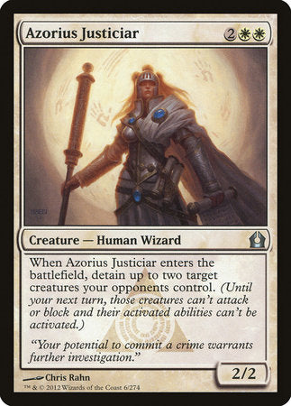 Azorius Justiciar [Return to Ravnica] | Exor Games Summserside