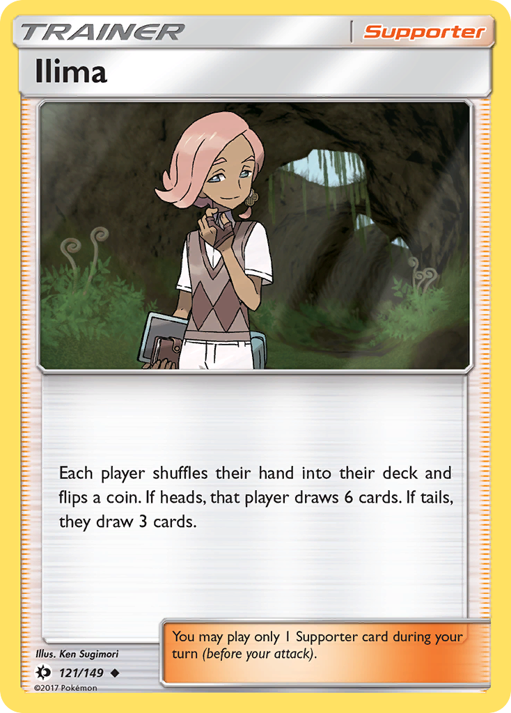 Ilima (121/149) [Sun & Moon: Base Set] | Exor Games Summserside