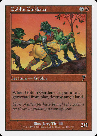 Goblin Gardener [Seventh Edition] | Exor Games Summserside