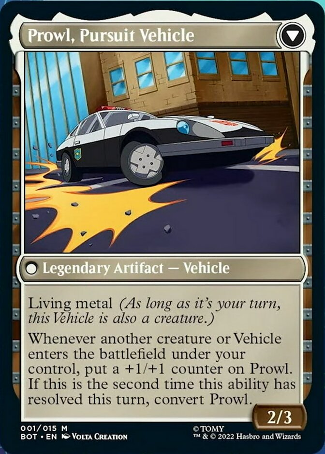 Prowl, Stoic Strategist // Prowl, Pursuit Vehicle [Universes Beyond: Transformers] | Exor Games Summserside