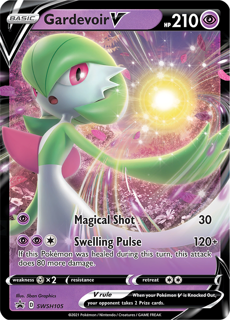 Gardevoir V (SWSH105) [Sword & Shield: Black Star Promos] | Exor Games Summserside