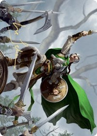 Maja, Bretagard Protector Art Card (Gold-Stamped Signature) [Kaldheim: Art Series] | Exor Games Summserside