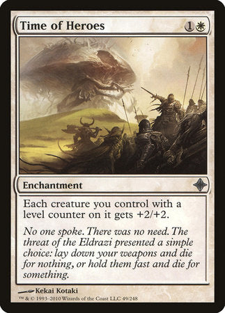 Time of Heroes [Rise of the Eldrazi] | Exor Games Summserside