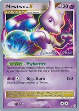 Mewtwo LV.X (144/146) (Stallgon - David Cohen) [World Championships 2009] | Exor Games Summserside