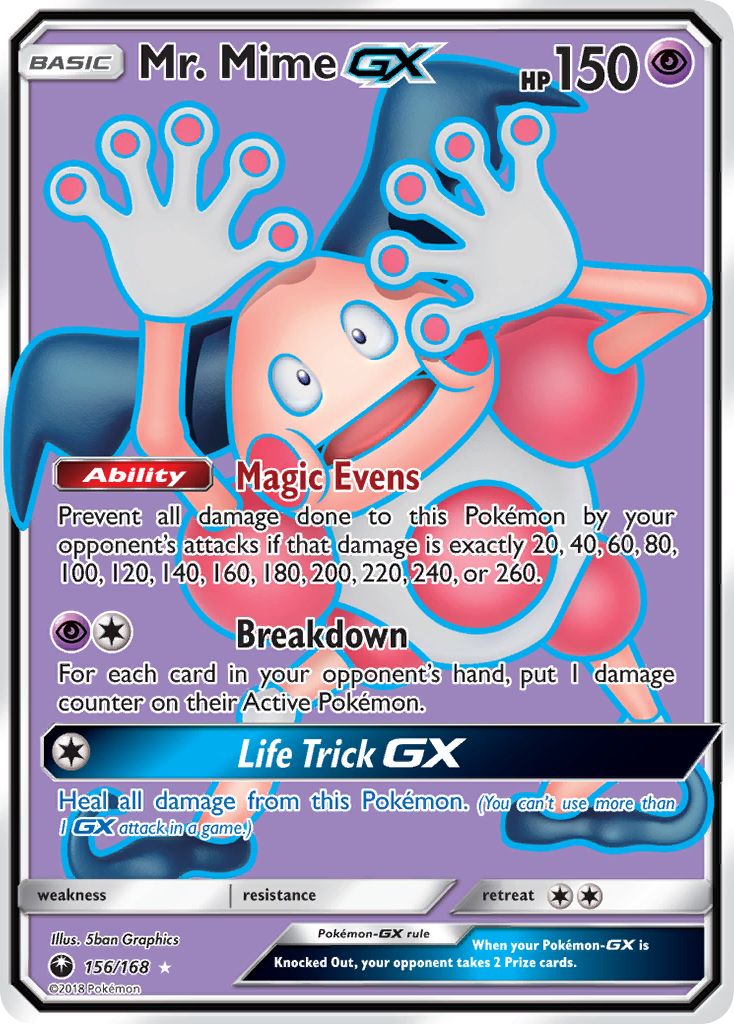 Mr. Mime GX (156/168) [Sun & Moon: Celestial Storm] | Exor Games Summserside
