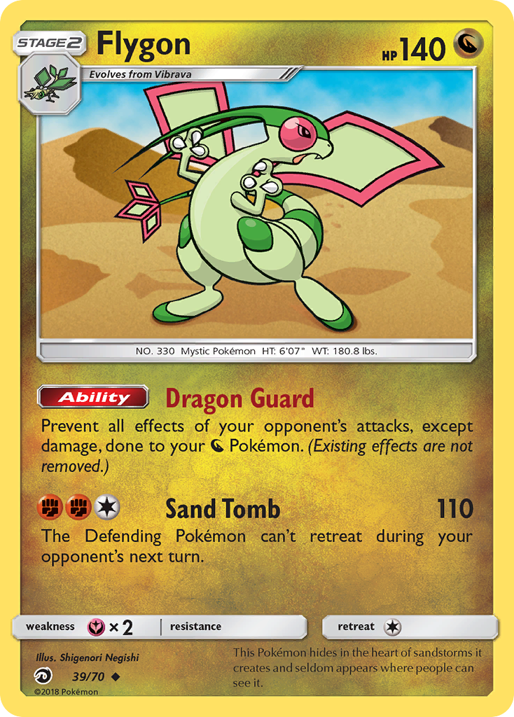 Flygon (39/70) [Sun & Moon: Dragon Majesty] | Exor Games Summserside