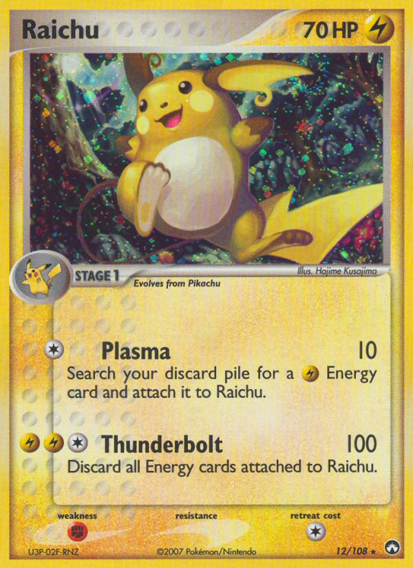 Raichu (12/108) [EX: Power Keepers] | Exor Games Summserside