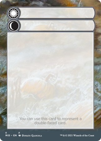 Helper Card (8/9) [Innistrad: Midnight Hunt Tokens] | Exor Games Summserside