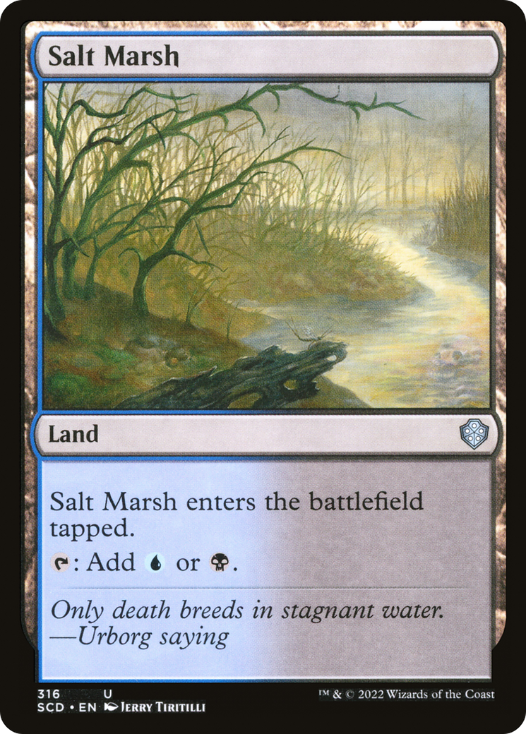 Salt Marsh [Starter Commander Decks] | Exor Games Summserside